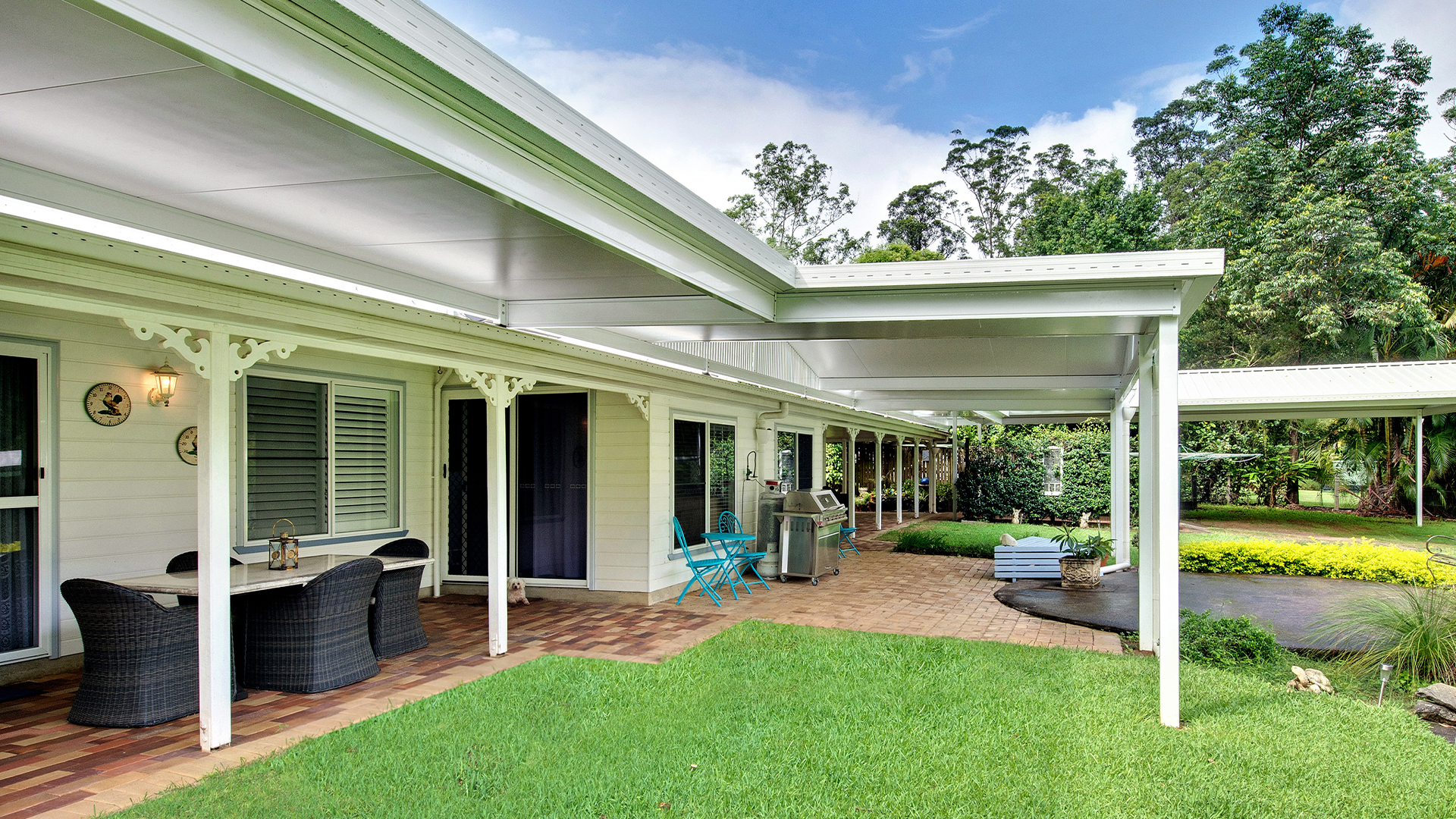 Altec Carport and a front gate