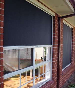 Side image of window screens